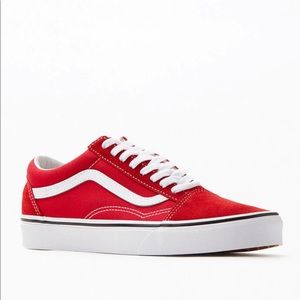 Vans Old Skool Crimson/True White Shoes Sz 7.5